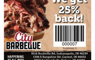 City Barbeque Fundraising Flyer